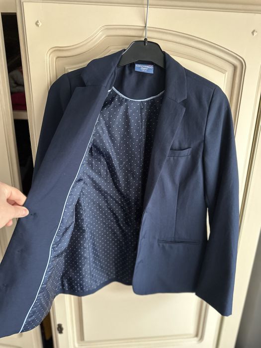 Sacou bleumarin marca Coccodrillo - marime 11 ani (146 cm)