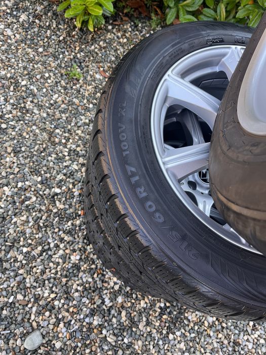 Jante+Cauciucuri Dacia Duster / Qashqai 5x114.3 215/60/17