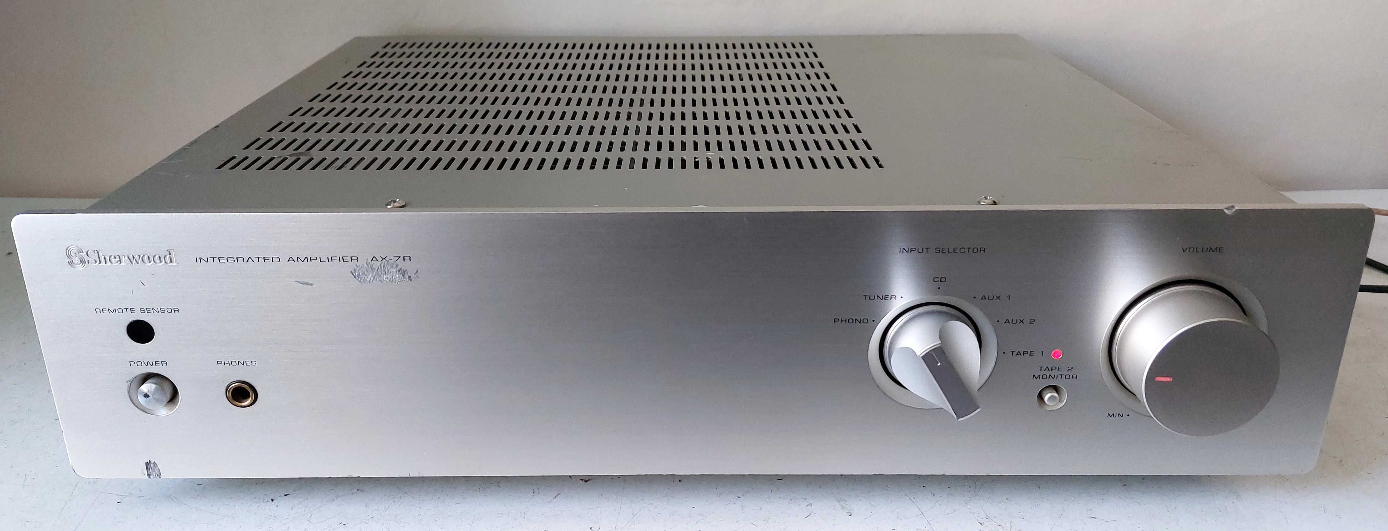 Sherwood AX 7 R muzica la amplificator hi end dual mono 210W muzica