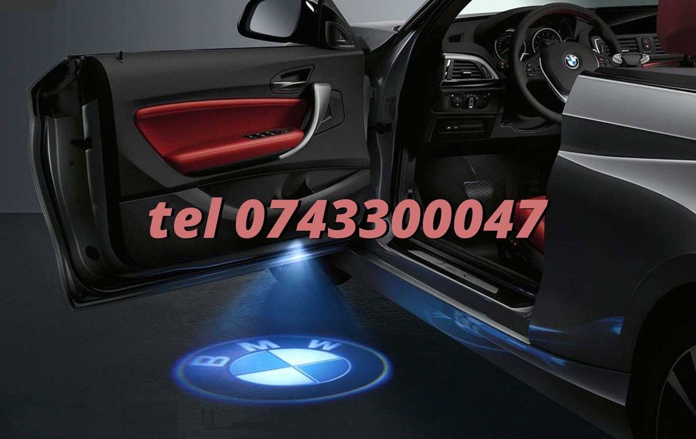 Lumini Logo Marca Bmw Usa Pachet De 2 Bucati Plug And Play