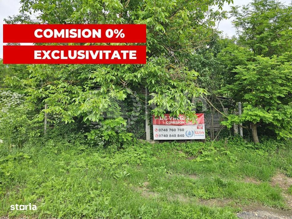 Teren intravilan construibil imediat | 1500mp | Front 30m | Iclozel