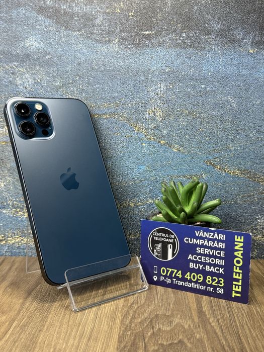 Iphone 12 pro max/128gb/2 Ani Garantie Centrul de Telefoane/rate