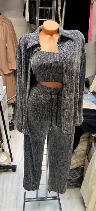 Compleu 3 piese cu sclipici