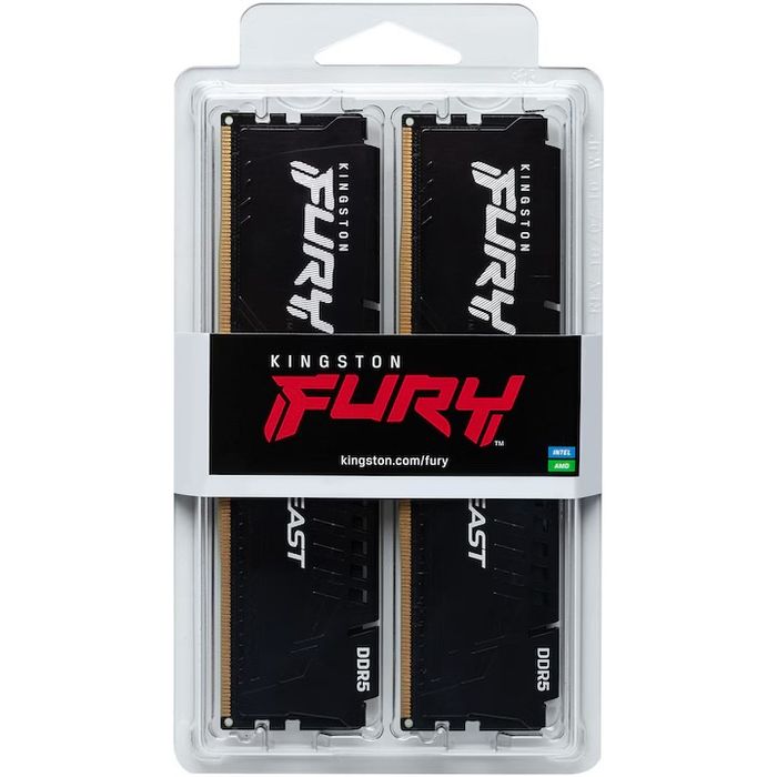 Памет Kingston FURY Beast Black,64GB DDR5 (Виж други обяви в профила)