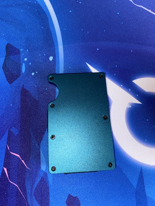 Portofel slim metalic anti-furt RFID/NFC