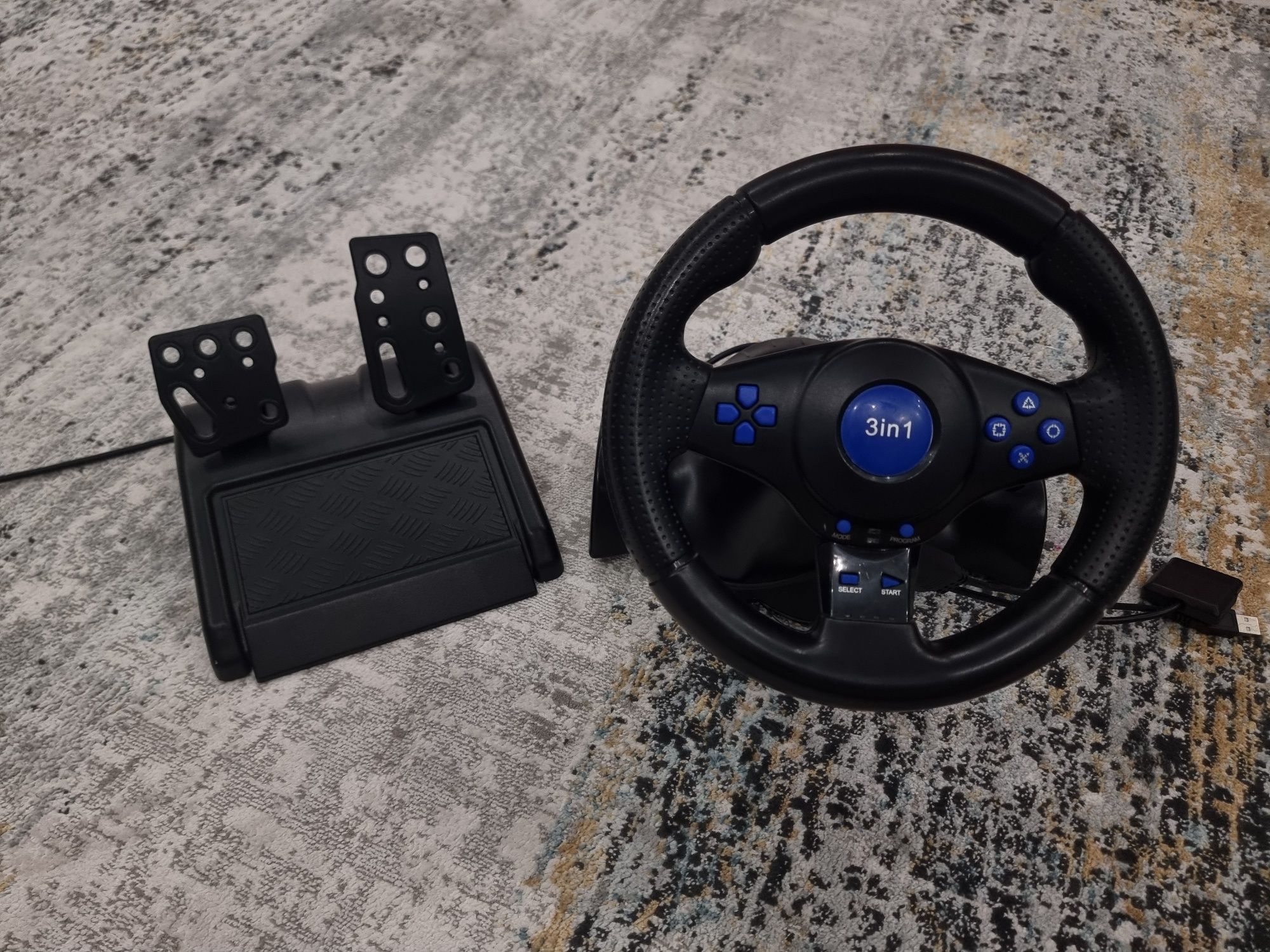 Игровой руль 3in1
