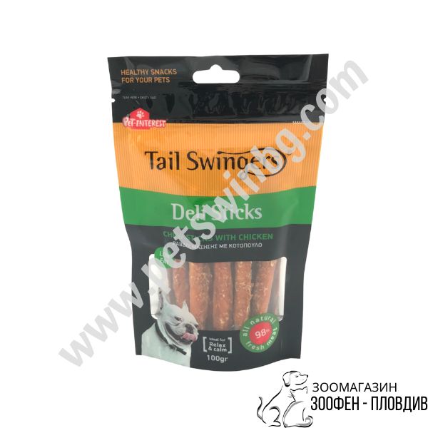 PetInt TailSwingers Deli Sticks - 100гр. - Добавъчна храна за Кучета