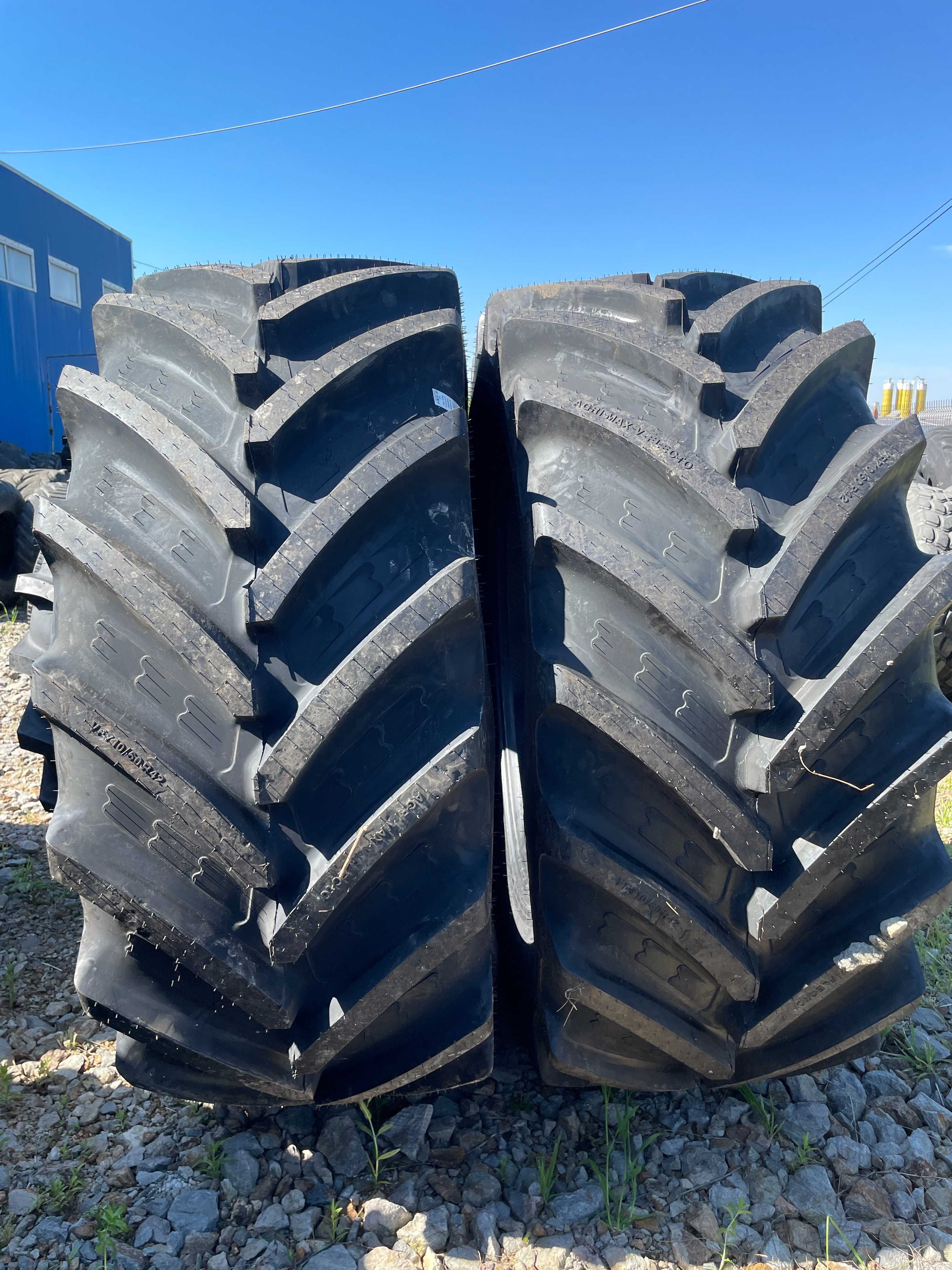 Anvelope noi radiale 710/60R42 pentru tractor spate FENDT marca BKT