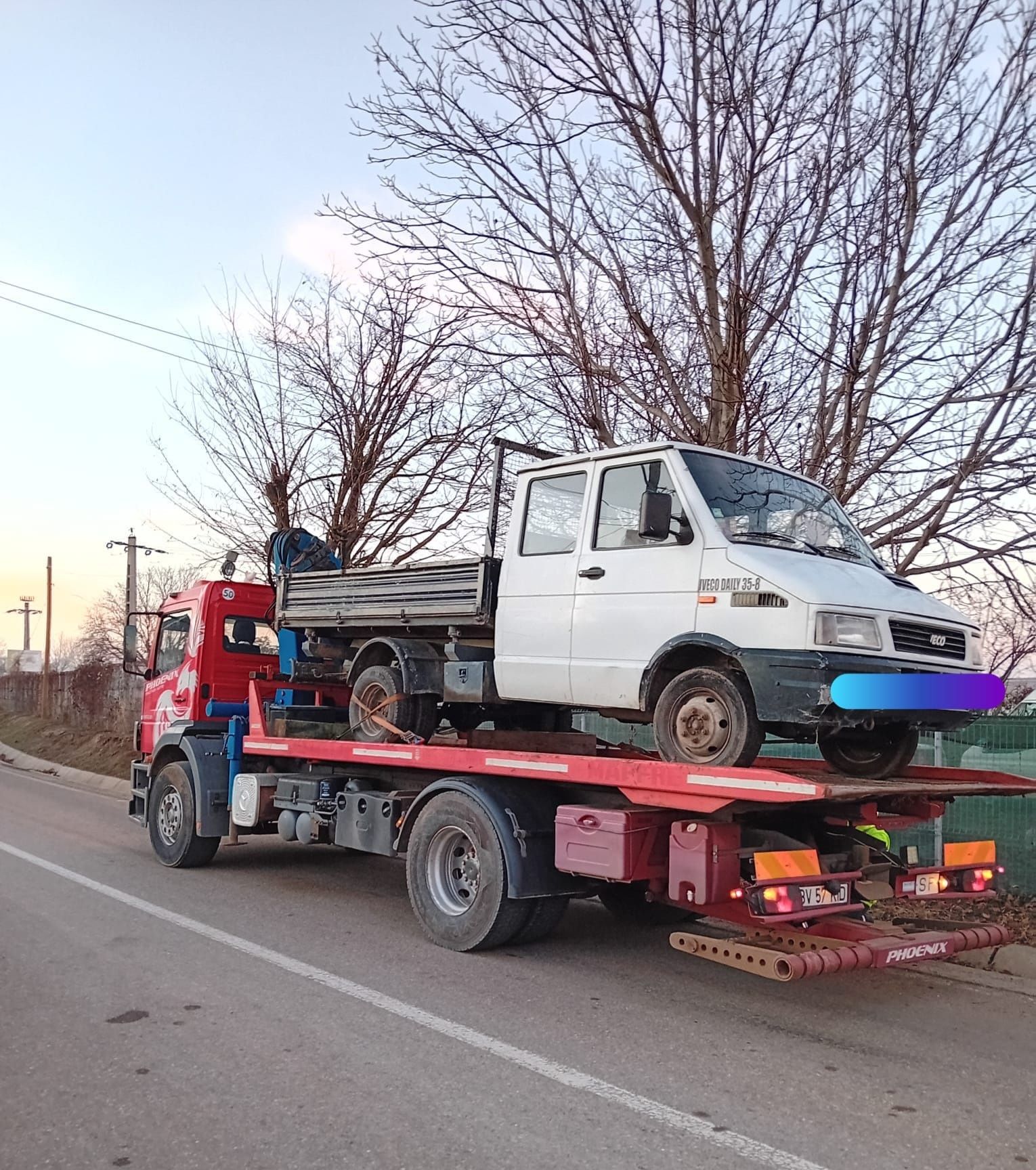 Servicii Macara/Tractare/Recuperare/Transport Vehicule/Utilaje/Camioan