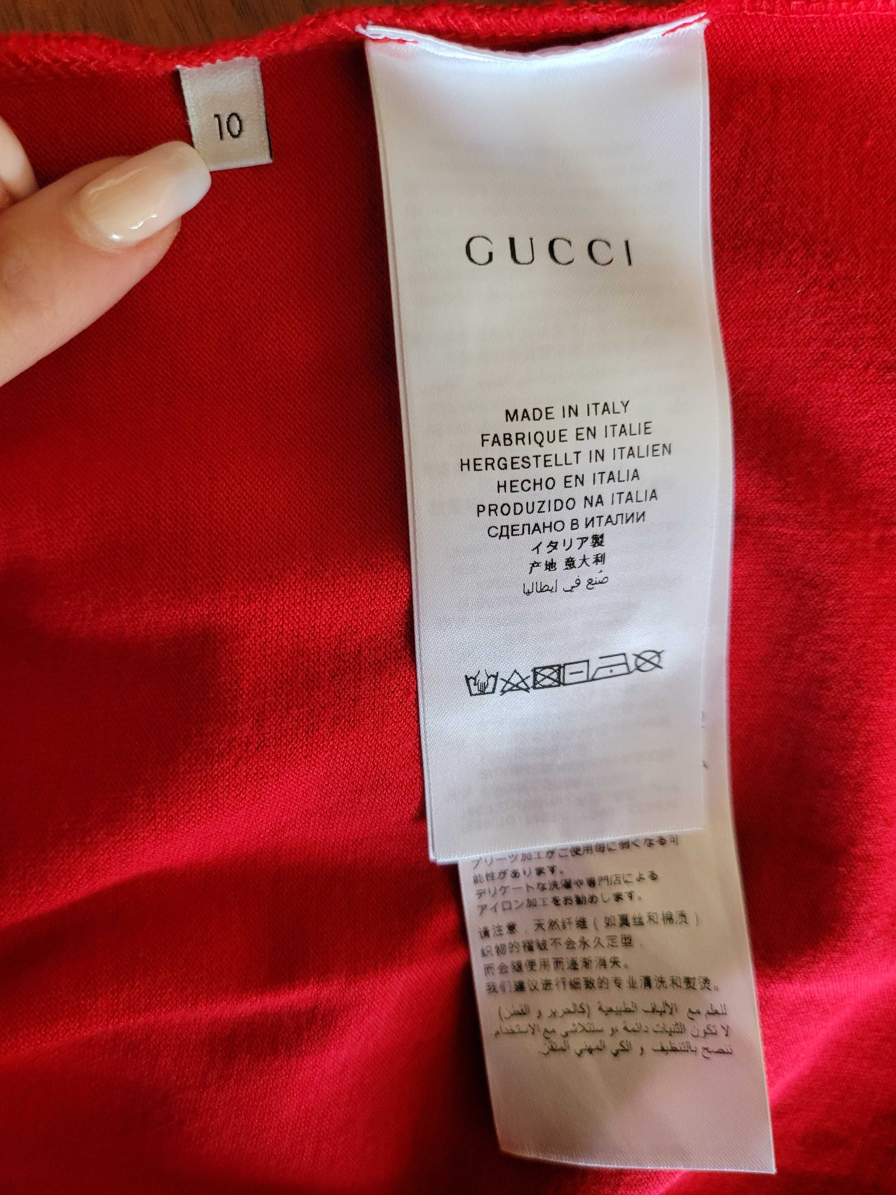 Оригинална момичешка рокля "Gucci",10 г