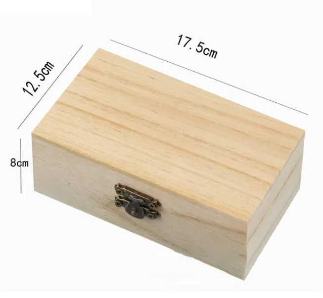 Cutie din lemn pentru fotografii sau bijuterii, diverse 17.5x12.5x8cm