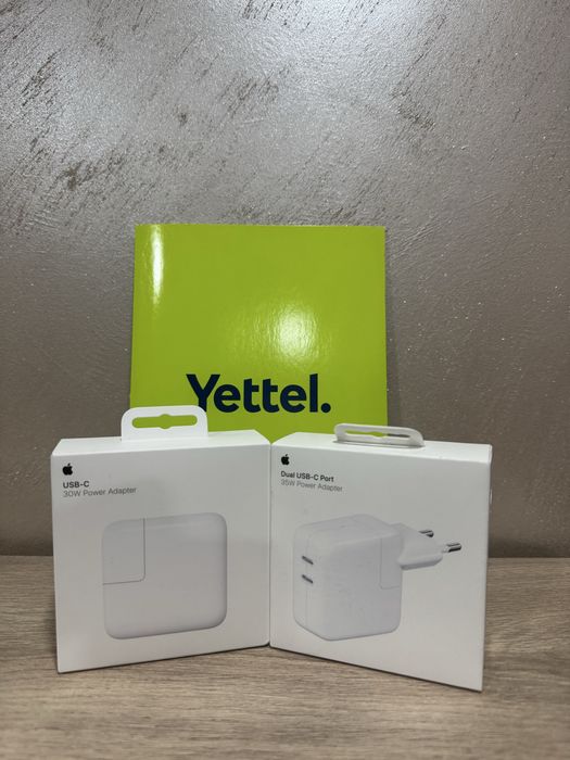 Apple 30W / 35W USB-C Dual Power Adapter| Фабрично запечатани | Yettel