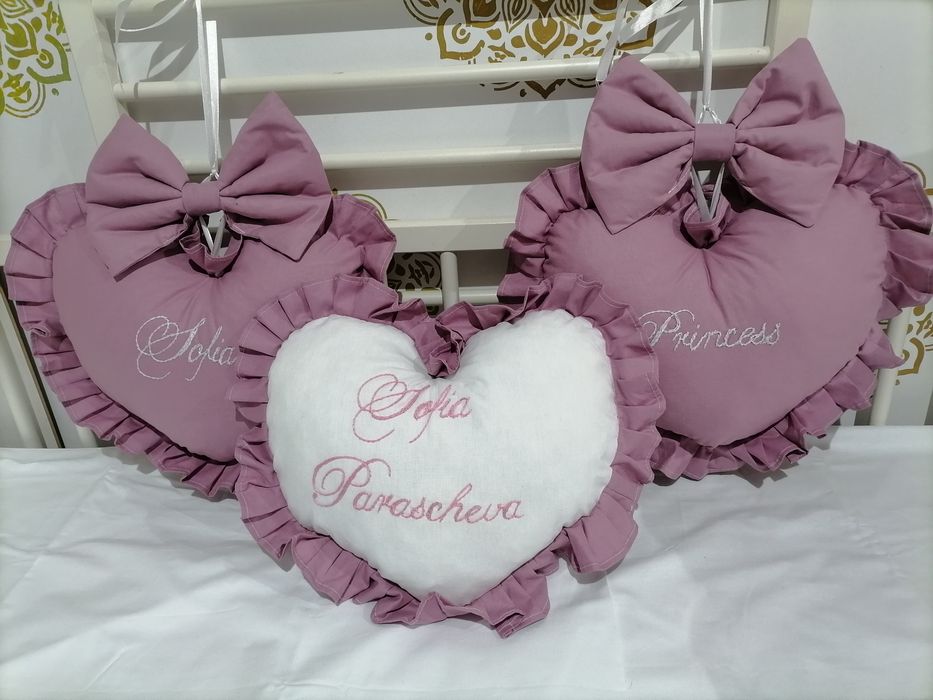 Protecții impletite și pernute. Seturi de lenjerie