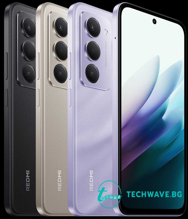 Xiaomi Redmi 15 4G 128GB - Midnight Black, Titan Gray, Sandy Purple