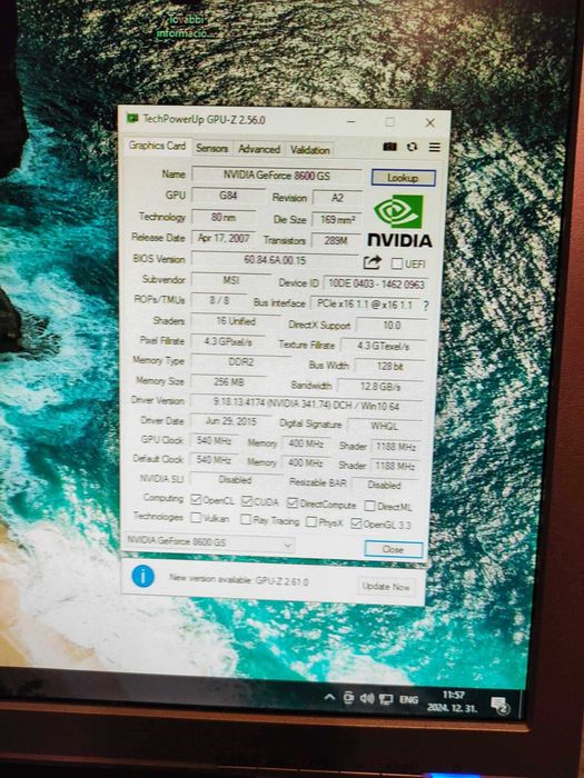 GeForce 8600GS , MSI GT 710 2gb