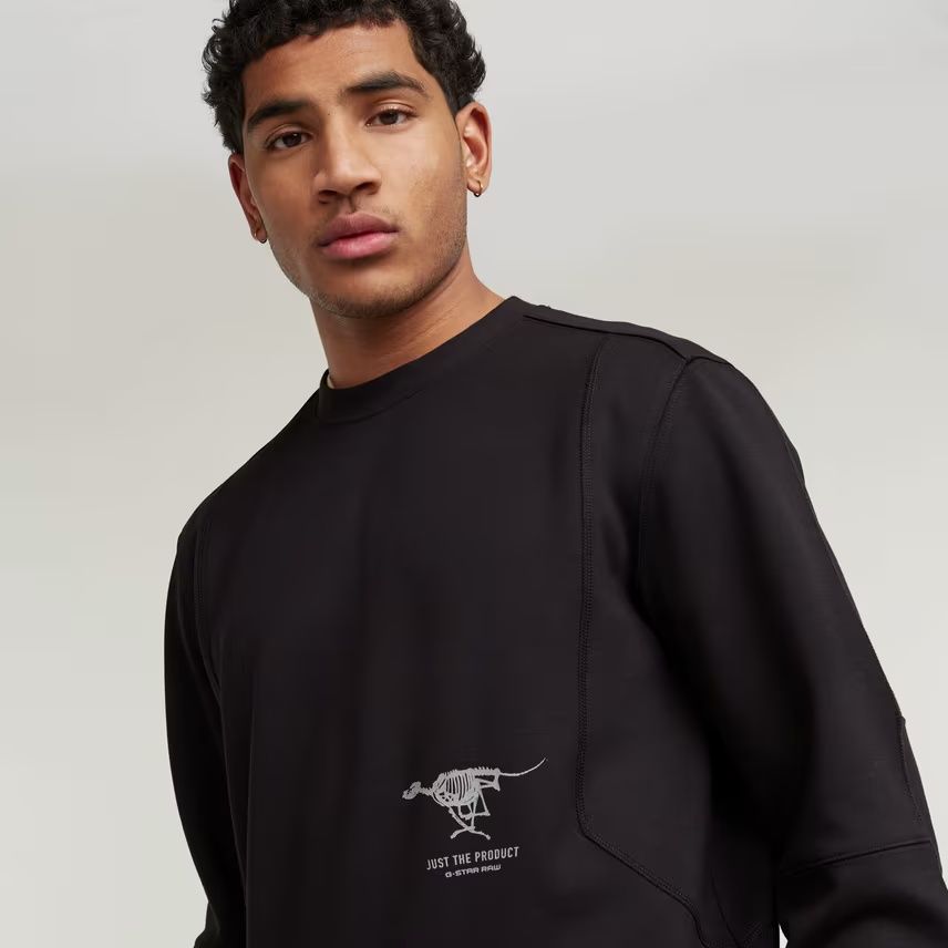 Оригинална блуза G-Star Raw Constructed S , M нов суичър черен мъжки