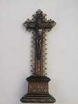 Crucifix vintage francez 1860