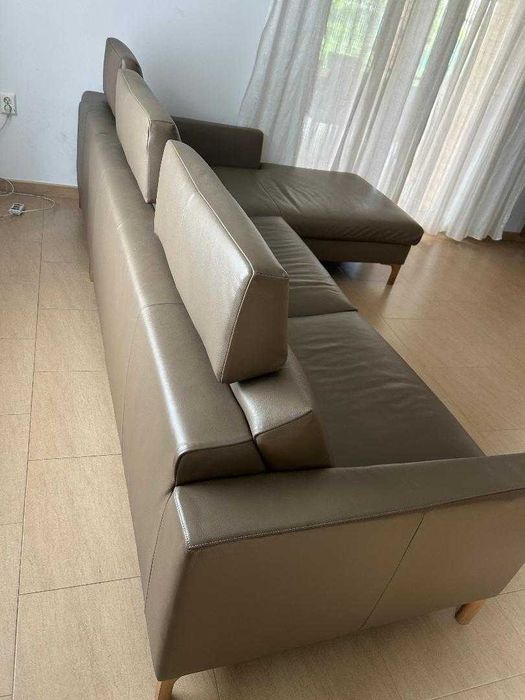 Coltar piele naturala