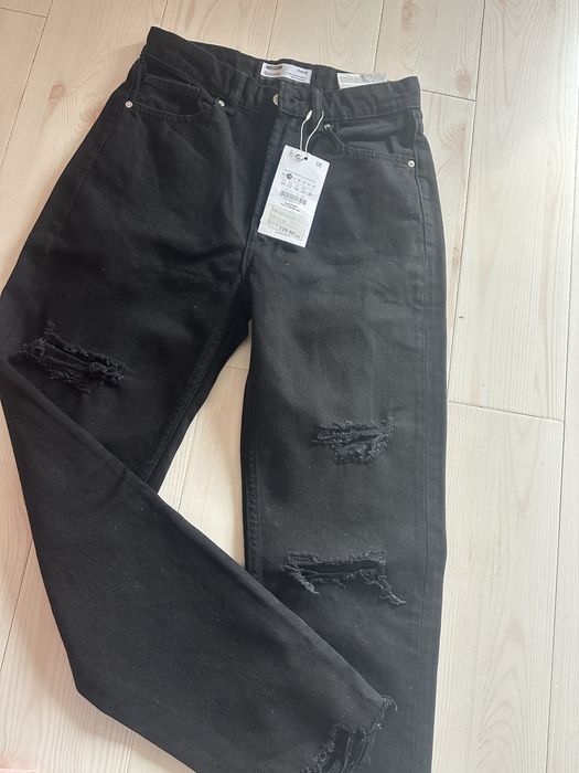 Blugi mom fit Bershka 34