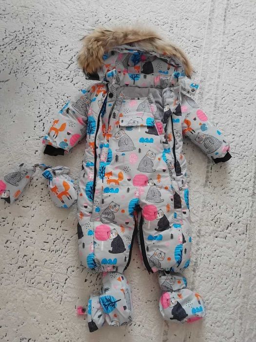 Комбинизон зимний детский