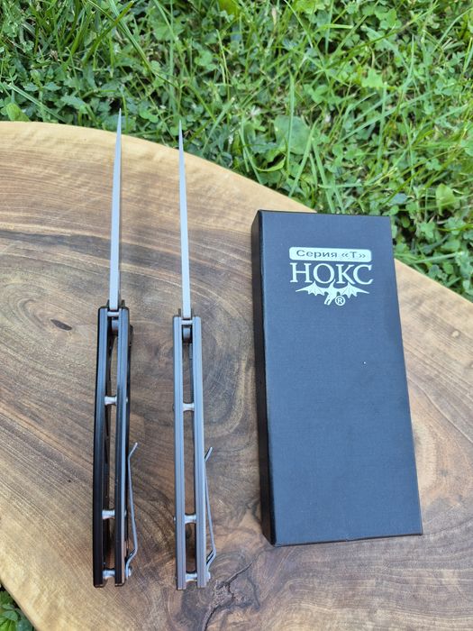 Руски сгъваем нож НОКС МАЙОР нов модел