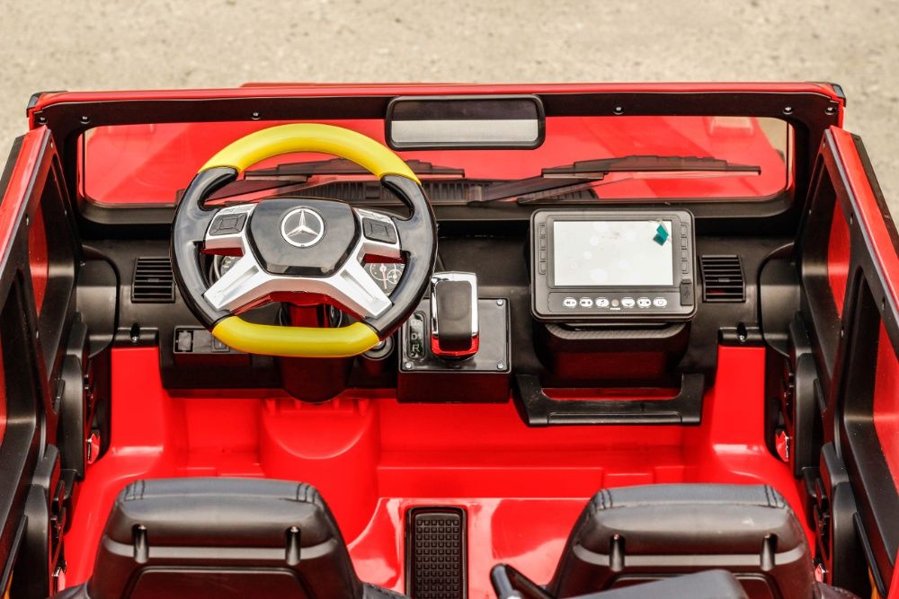 Masinuta electrica pentru 2 copii Mercedes G650 MAYBACH DELUXE #RED