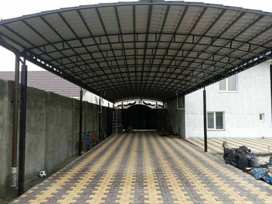 Навесы, Ворота, Заборы, Решетки, Перила. Свой цех. Naves, Darvoza