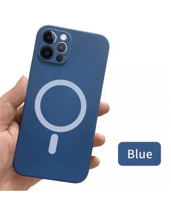 Iphone 11/12/13/PRO/MAX Husa TPU 0.25mm Interior Fin Incarcare Magsafe