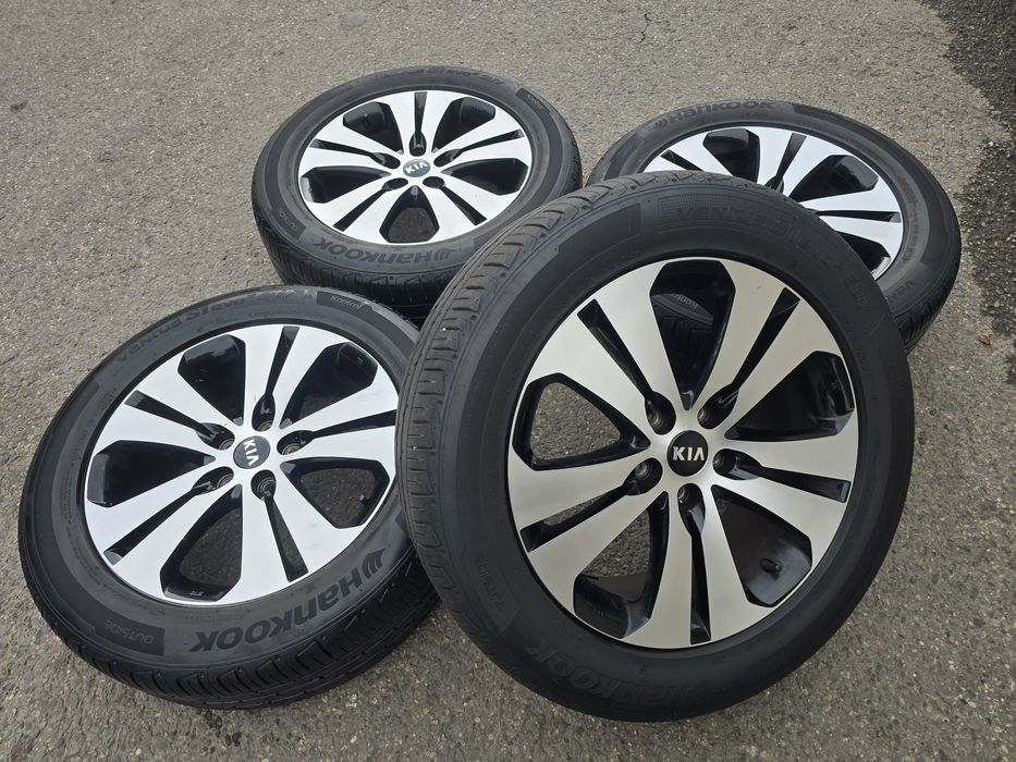 Jante Aliaj R18 + Anvelope Kia Sportage 235/55R18 Hankook 7mm