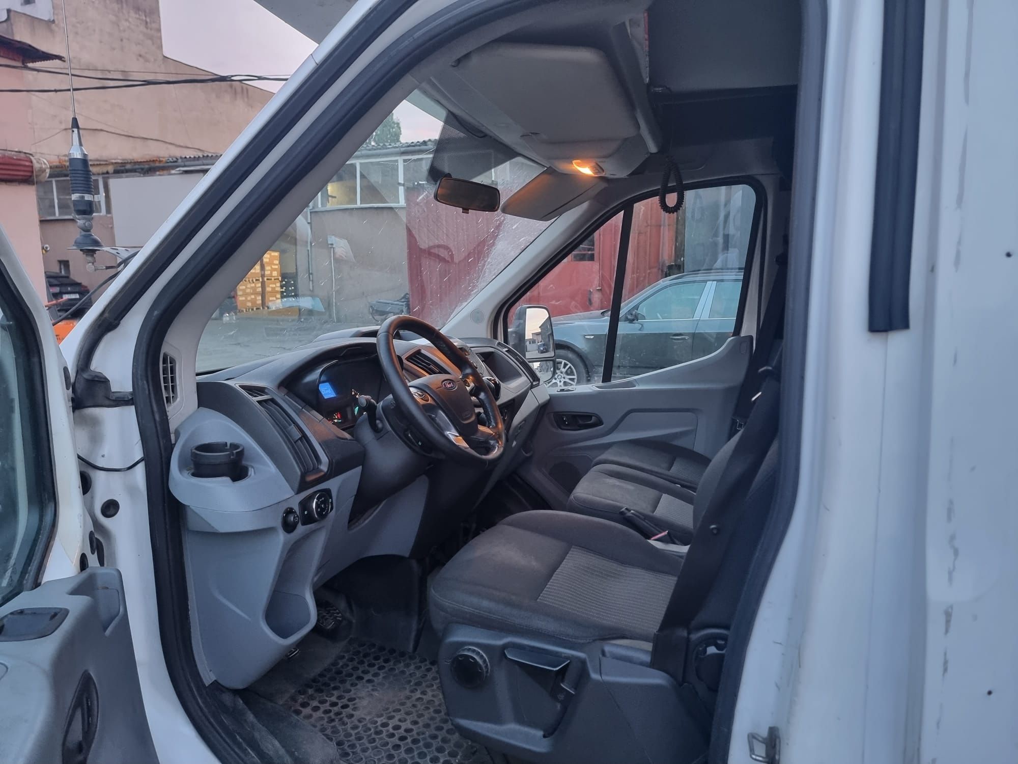 Vand Ford Transit 2018. Motor defect