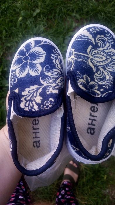 Новые детские мокасины