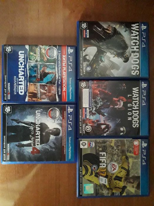 Watch Dogs: Legion  Uncharted Nathan Drake Collection новый  FIFA 17