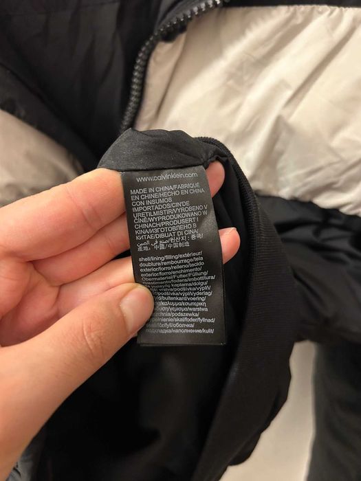 Calvin Klein пухено яке – XL, отлично състояние