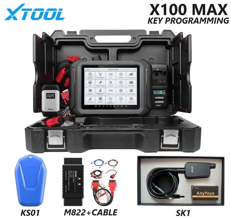 XTOOL X100 MAX Prog chei IMMO Elite Diagnostic + KC501 ECU Coding Full