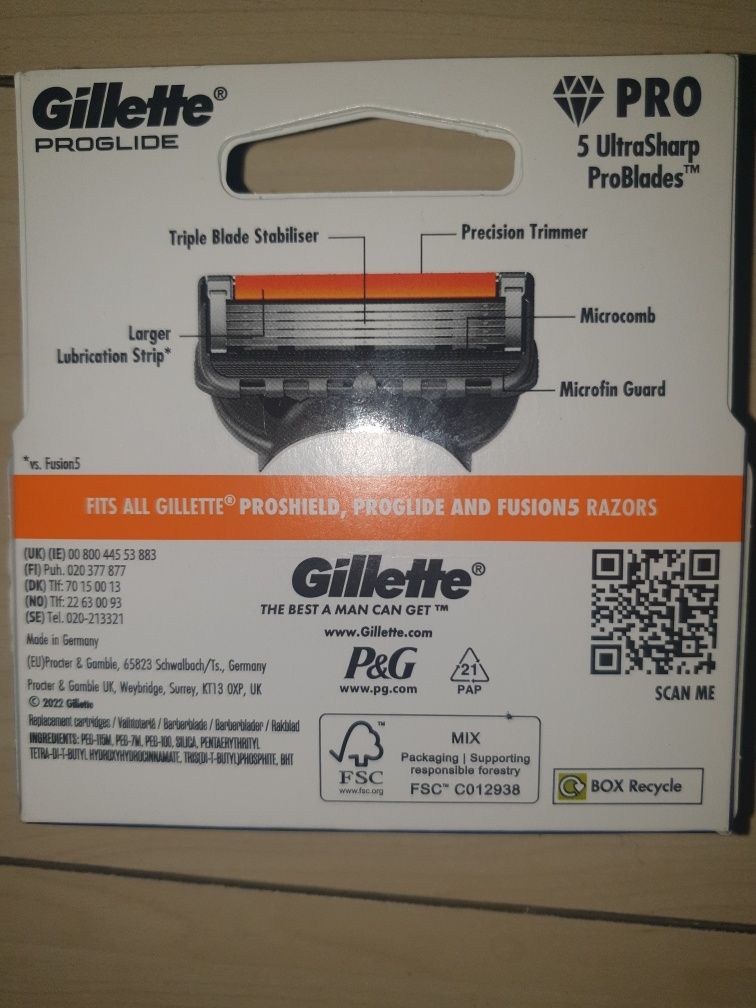 Set 6   Rezerve Gillette Proglide