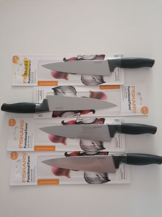 Cuțite originale Fiskars otel inoxidabil