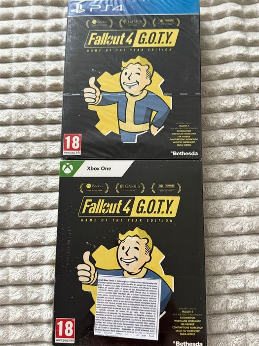 Fallout 4 Game of The Year (GOTY) Sigilate pentru PS4/Xbox One