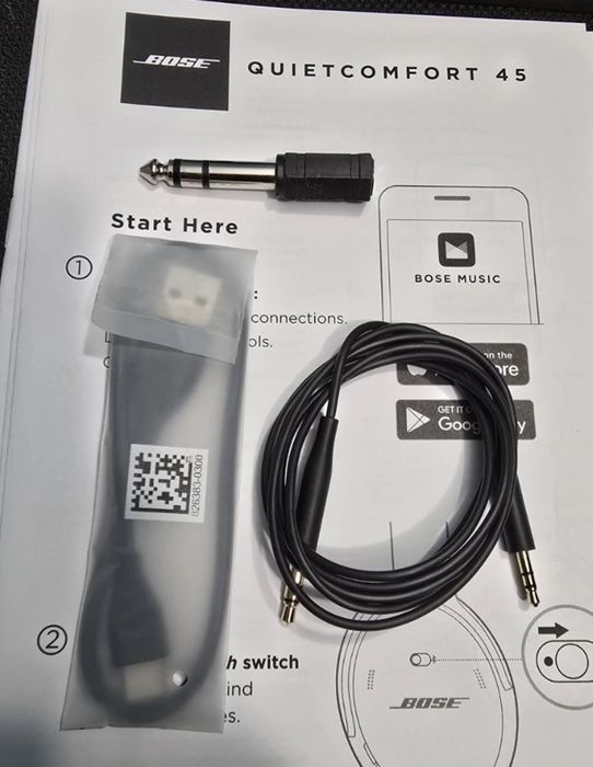 Bose QC 45 Bluetooth слушалки