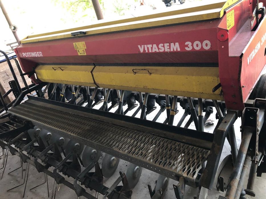 Semănătoare păioase cu discuri Maschio , Potinger