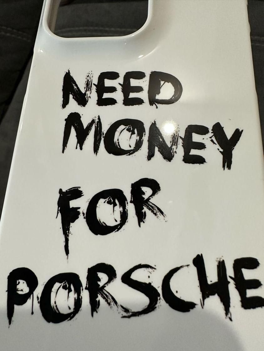 Калъф за iPhone 14 Pro Max Need Money For Porsche