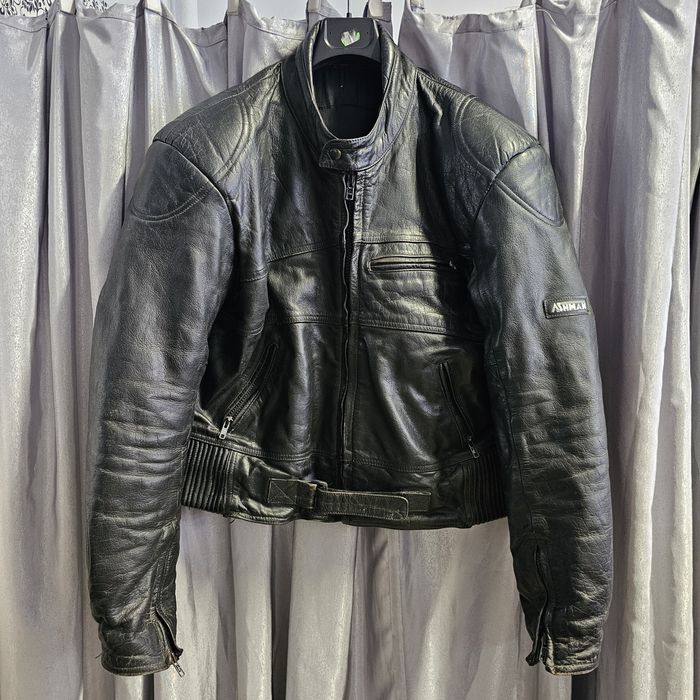 Geaca moto piele  Ashman marimea 56