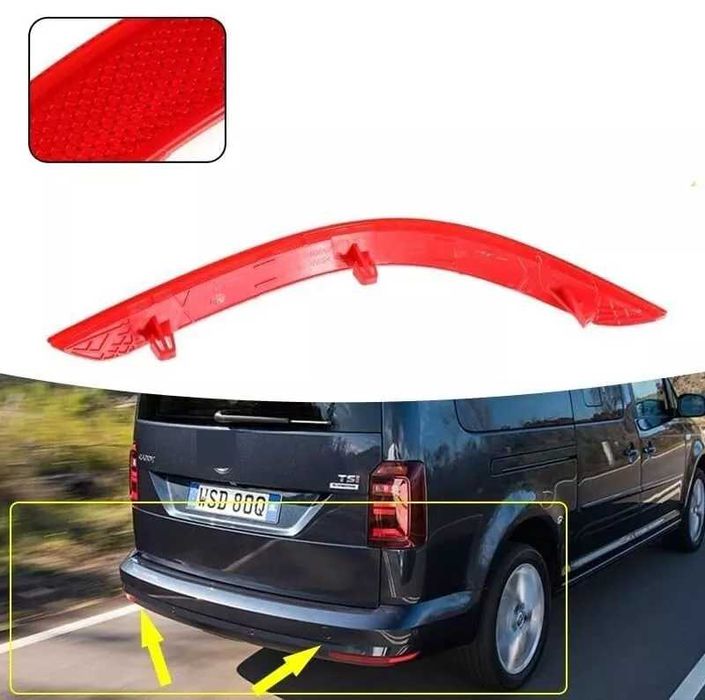 Комплект задни рефлектори за броня за VW Caddy MK4 (15-20)