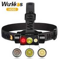 Wurkkos HD50 светодиодный фонарь фонарик наголовный