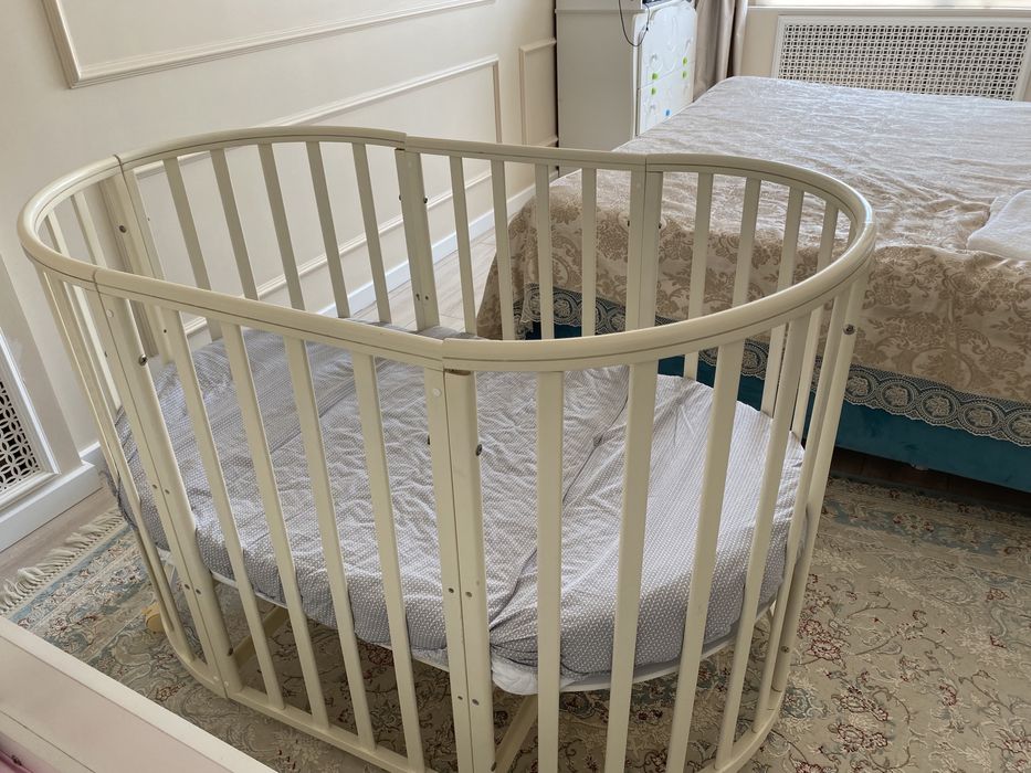 Манеж кроватка многофункциональная