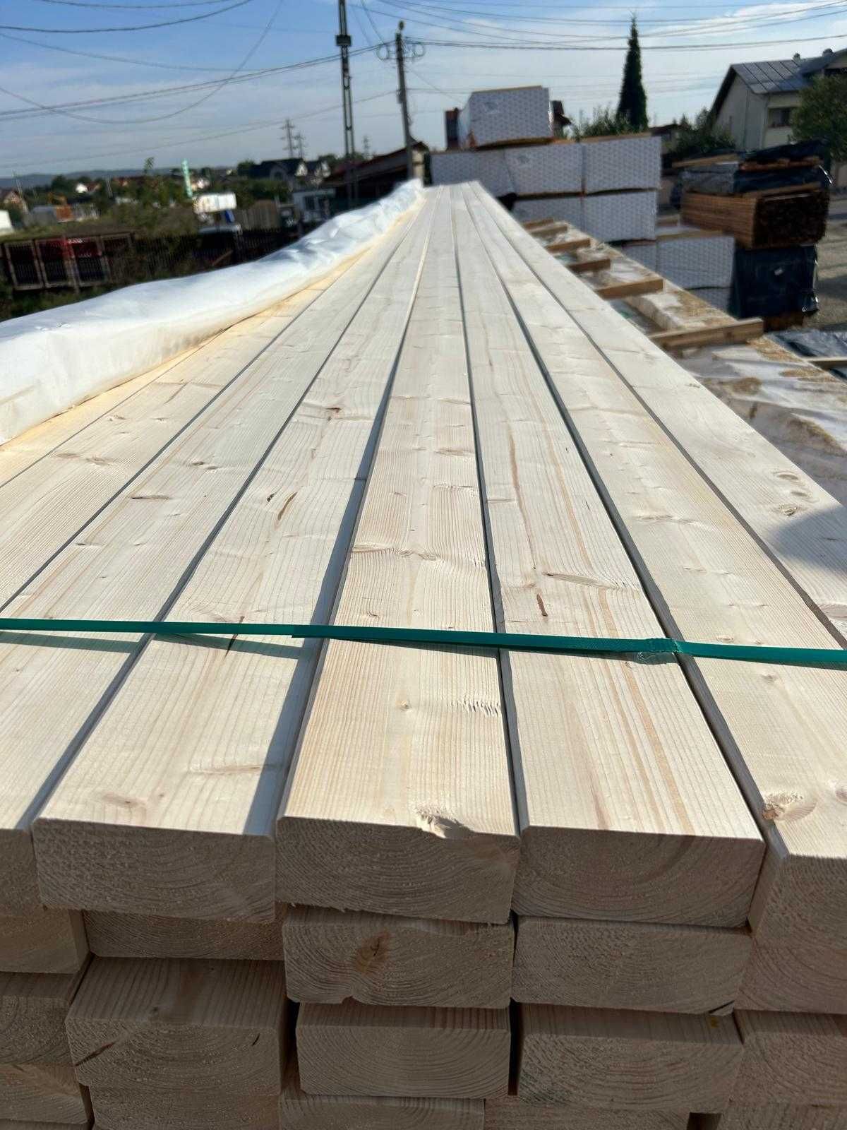 NOU! GRINZI KVH – IMBINATE IN DINTI – Molid – 60x120x13000mm