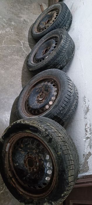 Cauciucuri de iarnă + jante 205/55/R16