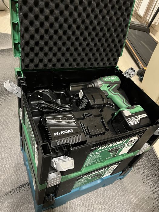 Filetanta ,2 acumulatori + masina de insurubat cu impact HiKOKI WH18DD
