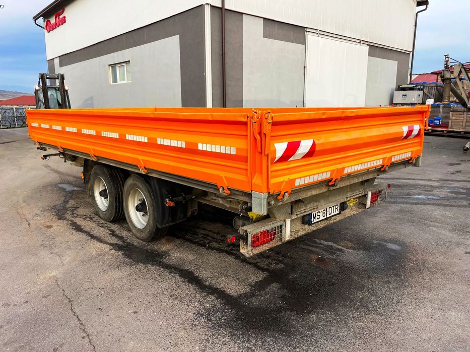 Humbaur ZENTRALACHSANHANGER HUMBAUR 2018 - Basculabila 3 parti