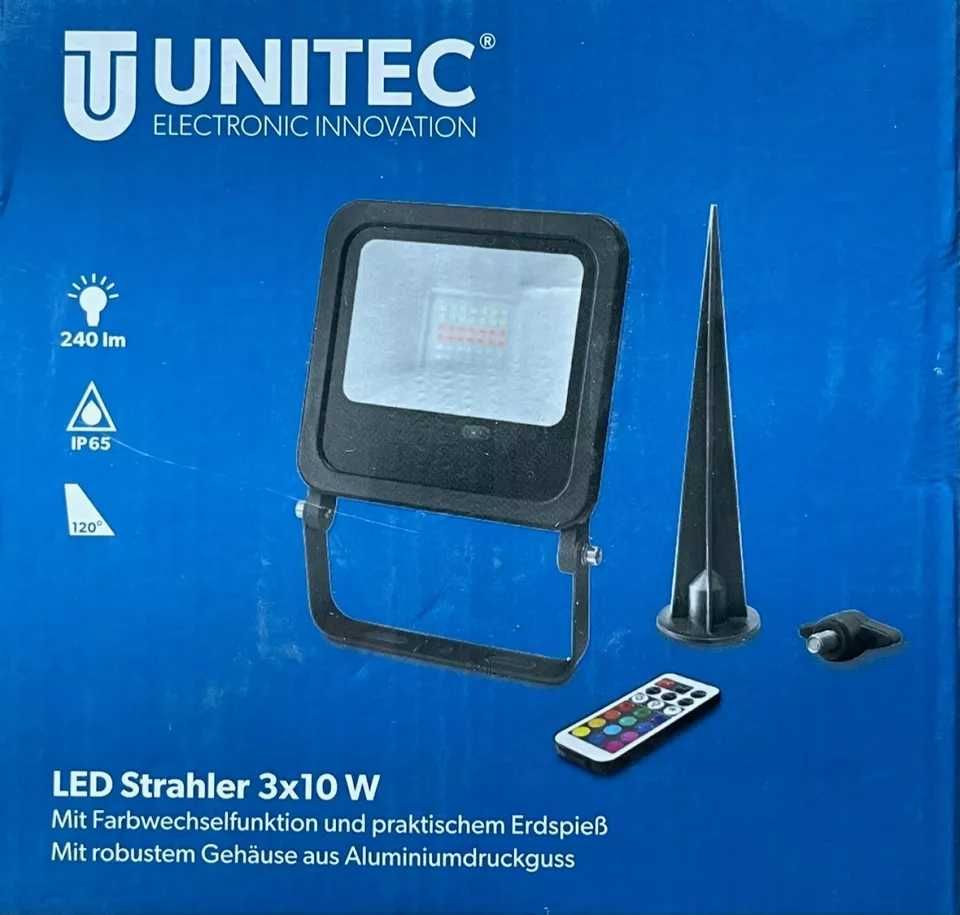 UNITEC LED прожектор 3x10W външен прожектор светлина лампа IP65
