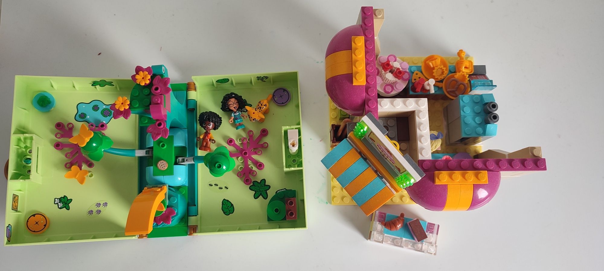 Vând lego Friends Brutăria din centrul orasului+ Encanto Ușa magica